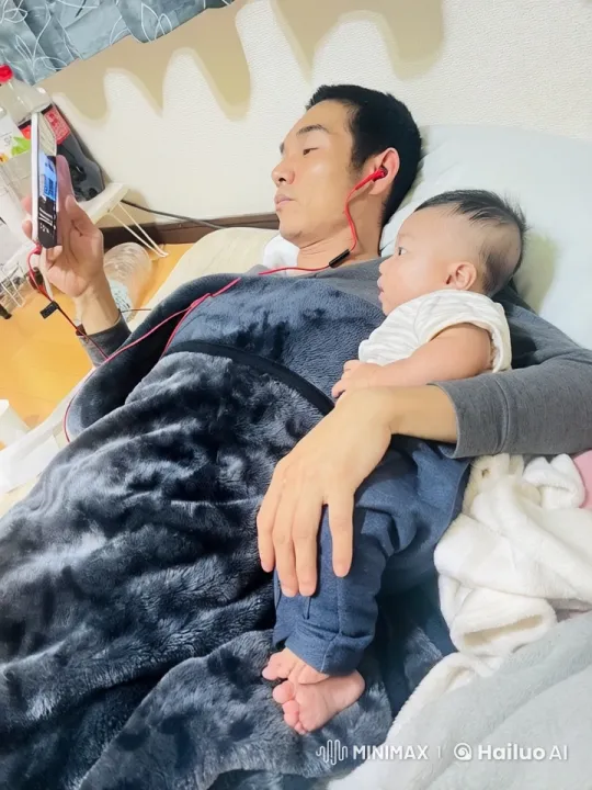 Cozy Bonding Moment with Soft Music – AI Generated Video | Hailuo AI