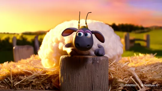Country Dawn: Cricket Serenade Awakens Curious Sheep – AI Generated Video | Hailuo AI