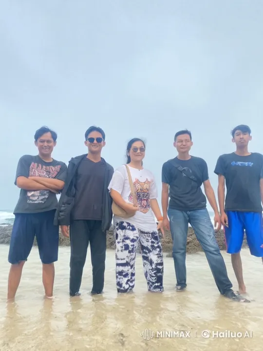 Beach Kungfu Fight: Dynamic Stances and Coordinated Moves – AI Generated Video | Hailuo AI
