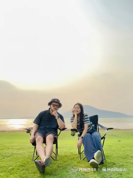 Kung Fu Practitioners Displaying Harmony Against Sunset Background – AI Generated Video | Hailuo AI