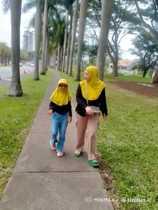 Peaceful Walk in a City Park – AI Generated Video | Hailuo AI