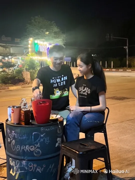 Nighttime Outdoor Kung Fu Sparring Between Friends – AI Generated Video | Hailuo AI
