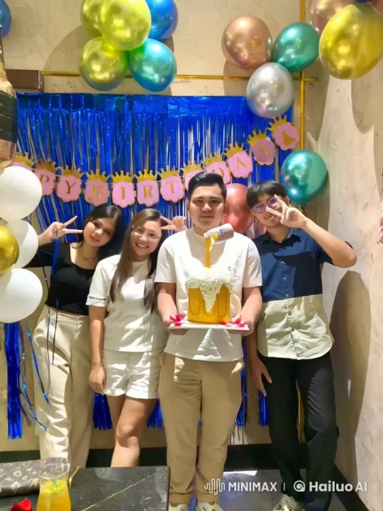Friends' Birthday Celebration Turns Into Martial Arts Montage – AI Generated Video | Hailuo AI