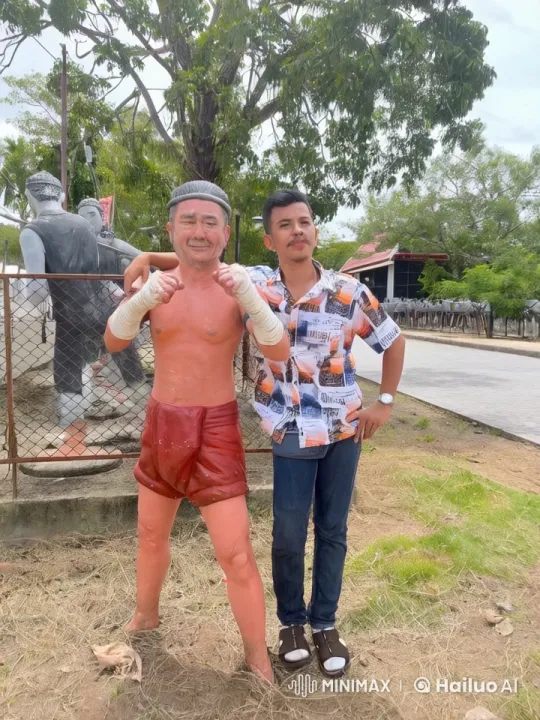Outdoor Kung Fu Display by Two Men – AI Generated Video | Hailuo AI