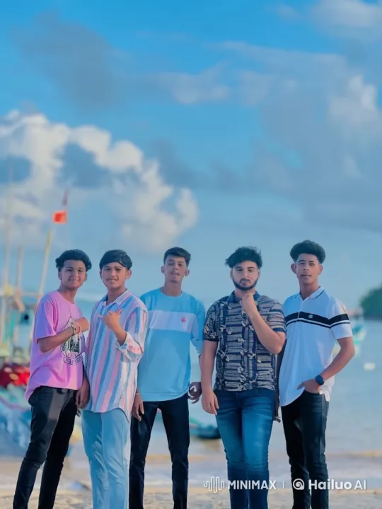 Young Friends Enjoy Beach Kung Fu Fun – AI Generated Video | Hailuo AI