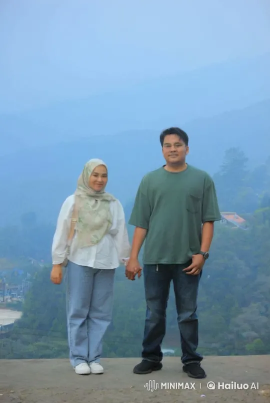 Couple Demonstrates Synchronized Kungfu in Mountain Setting – AI Generated Video | Hailuo AI