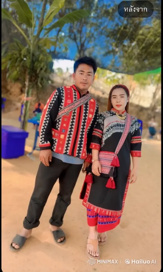 Traditional Combat on Ice in Colorful Attire – AI Generated Video | Hailuo AI