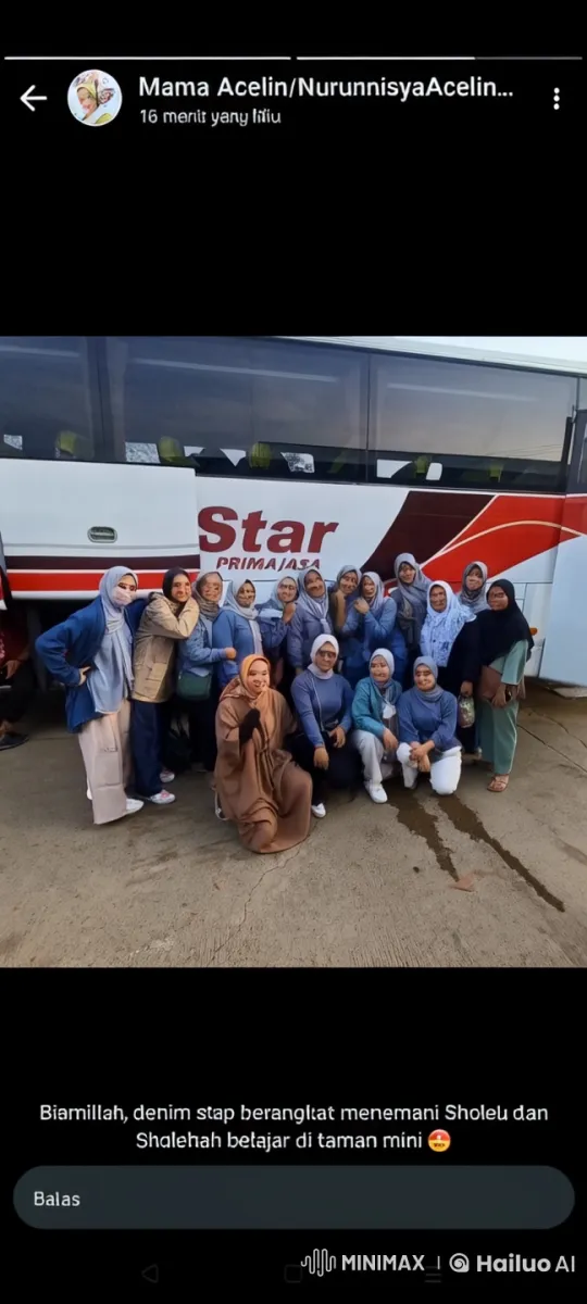 Students Prepare for Exciting Study Tour on Star Primajasa Bus – AI Generated Video | Hailuo AI