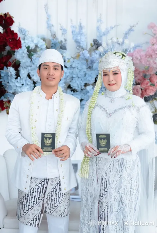 Wedding Couple Showcases Martial Arts Skills in Traditional Attire – AI Generated Video | Hailuo AI