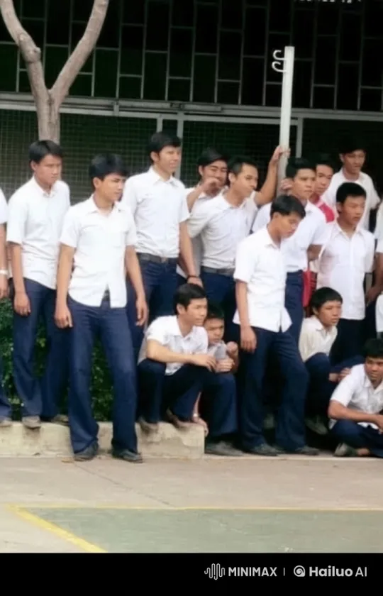 Students Showcase Martial Arts Skills in Schoolyard – AI Generated Video | Hailuo AI