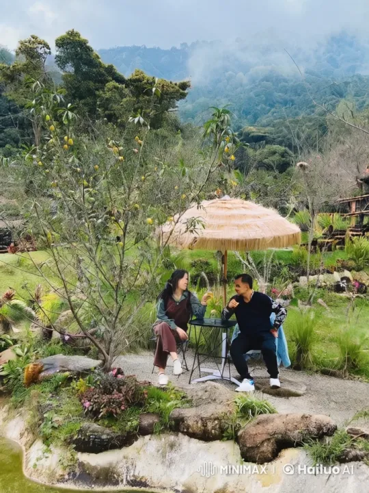 Kung Fu Practitioners in Serene Garden Fight Scene – AI Generated Video | Hailuo AI