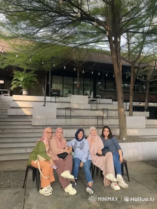 Women Enjoying a Casual Day Outdoors – AI Generated Video | Hailuo AI