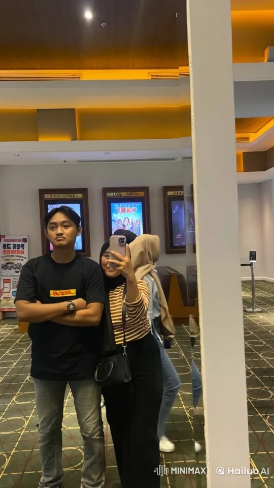 Martial Artists Demonstrate Skillful Kungfu in Cinema Lobby – AI Generated Video | Hailuo AI