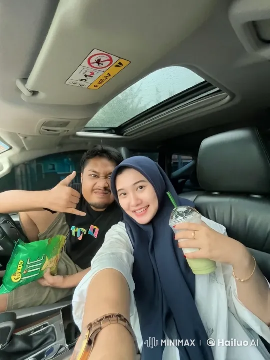 Kungfu Comedy: Seated Sparring in a Car – AI Generated Video | Hailuo AI