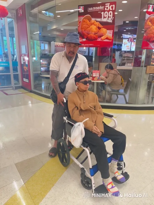 Wheelchair User's Impressive Martial Arts in Mall – AI Generated Video | Hailuo AI