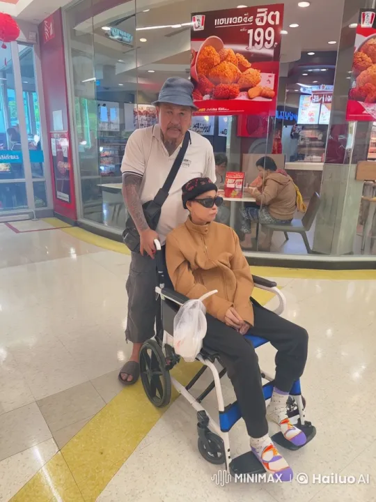 Wheelchair User Performs Martial Arts in Shopping Mall – AI Generated Video | Hailuo AI
