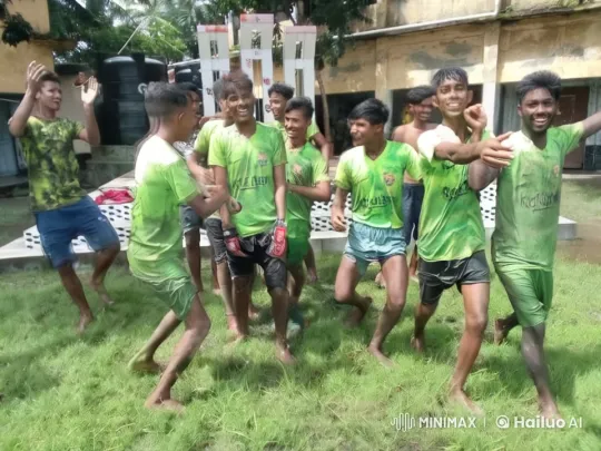 Young Men Practicing Kungfu on Grass Field – AI Generated Video | Hailuo AI