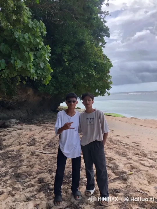 Kung Fu Practitioners Display Skill on Sandy Beach – AI Generated Video | Hailuo AI