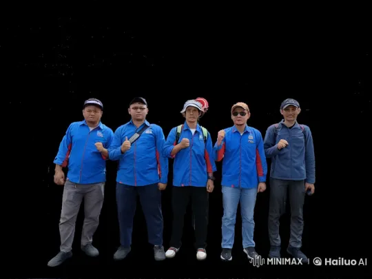 Synchronized Martial Arts Performance by Five Men – AI Generated Video | Hailuo AI
