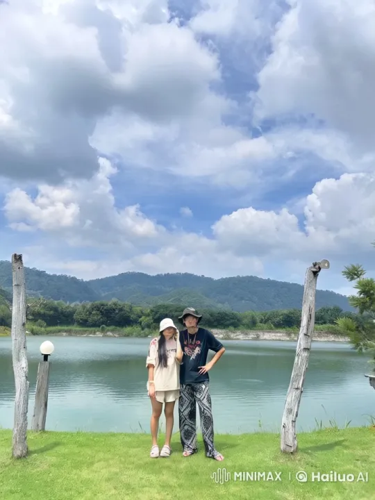 Lakeside Kung-Fu Display in Mountainous Serenity – AI Generated Video | Hailuo AI
