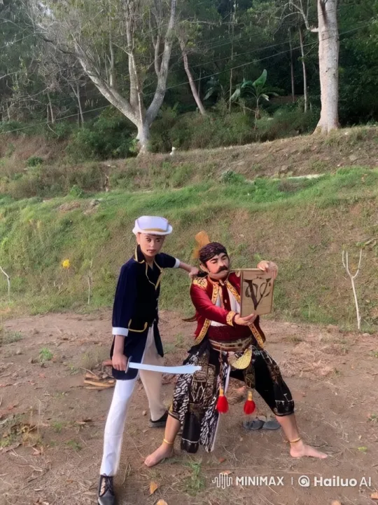 Traditional Kungfu Performers in Serene Outdoor Setting – AI Generated Video | Hailuo AI