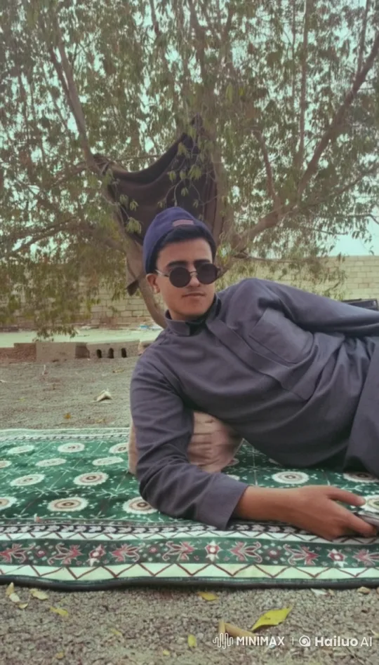 Man Relaxing Outdoors with Cigarette – AI Generated Video | Hailuo AI