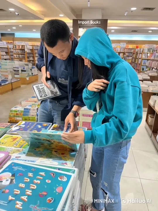 Kungfu Showdown in a Bookstore Setting – AI Generated Video | Hailuo AI