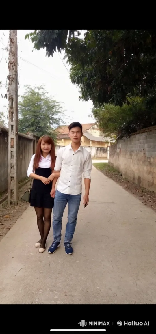 Young Couple Practicing Kungfu on a Quiet Street – AI Generated Video | Hailuo AI