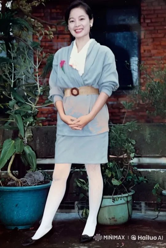 Woman Dances Joyfully in Lush Garden – AI Generated Video | Hailuo AI