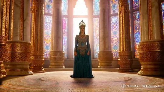 The Queen of Sheba in Majestic Opulence and Grace – AI Generated Video | Hailuo AI