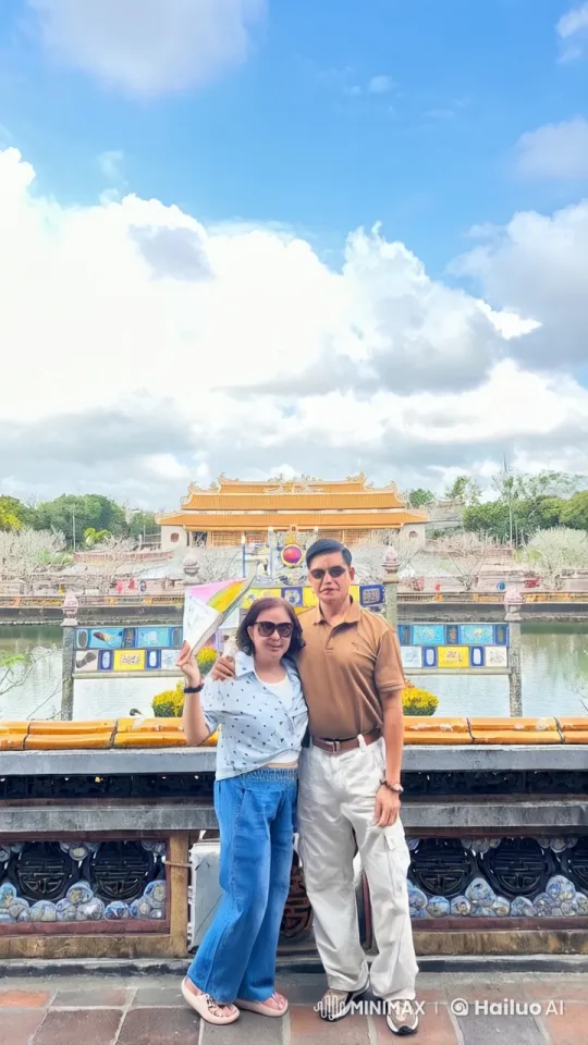 Couple Demonstrates Advanced Kung Fu in Traditional Setting – AI Generated Video | Hailuo AI