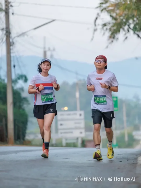 Marathon Runners Engage in Intense Martial Arts Duel – AI Generated Video | Hailuo AI