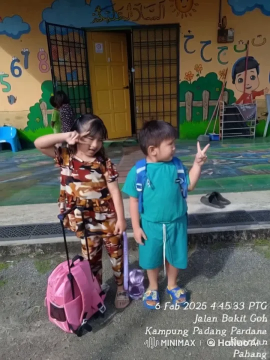 Colorful Kindergarten Kids Playfully Practicing Kung Fu – AI Generated Video | Hailuo AI