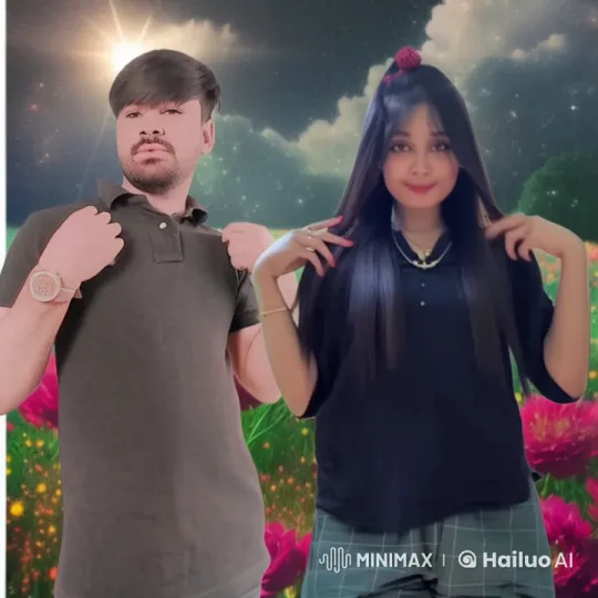 Romantic Couple Prepare for a Kiss in Starry Night Setting – AI Generated Video | Hailuo AI