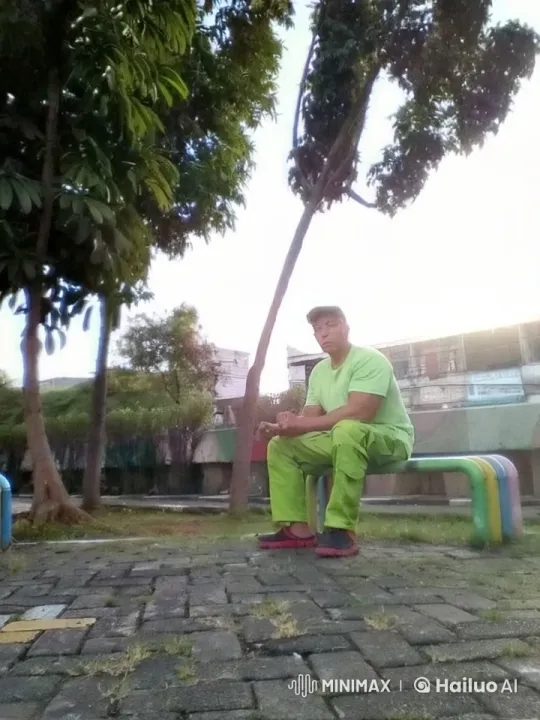Kung Fu Display in a Serene Park Setting – AI Generated Video | Hailuo AI