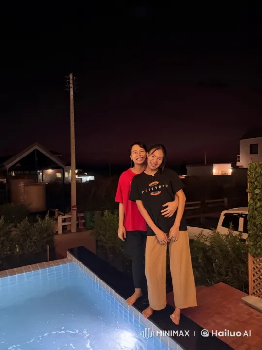 Intense Martial Arts Battle by the Poolside – AI Generated Video | Hailuo AI