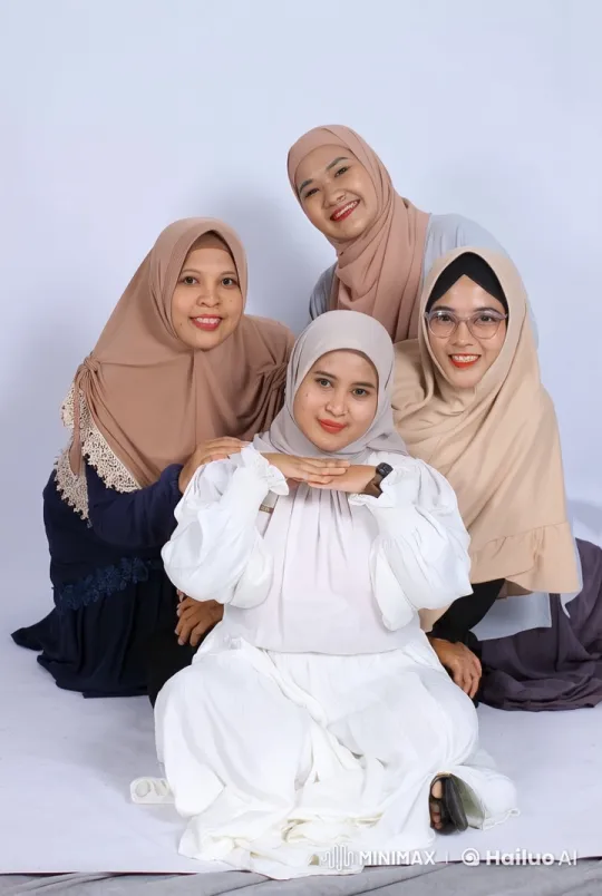 Veiled Women: Kungfu Performance in Hijabs – AI Generated Video | Hailuo AI