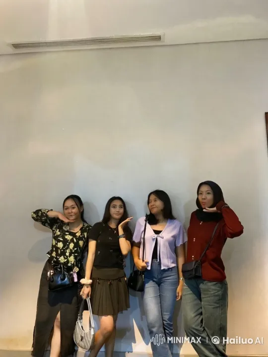 Dynamic Female Quartet in Energetic Kung Fu Display – AI Generated Video | Hailuo AI
