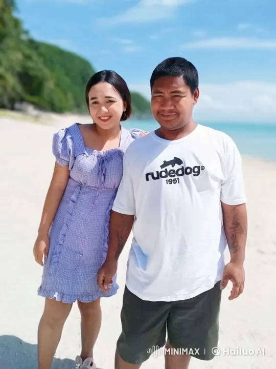 Couple Performing Martial Arts on a Beach – AI Generated Video | Hailuo AI