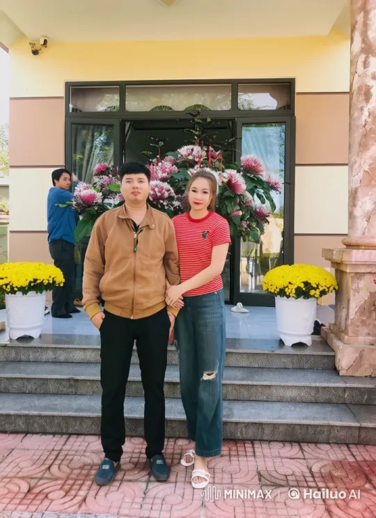 Live2D Animated Kung Fu Performance on Flower-Adorned Steps – AI Generated Video | Hailuo AI