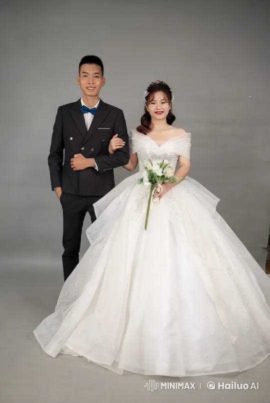 Wedding Day Kung Fu: Bride and Groom's Martial Arts Display – AI Generated Video | Hailuo AI