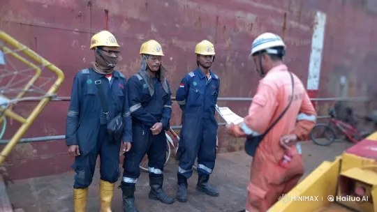 Shipyard Workers Practicing Pencak Silat – AI Generated Video | Hailuo AI