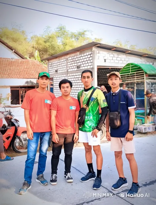 Young Men Display Impressive Wing Chun Skills in Neighborhood – AI Generated Video | Hailuo AI