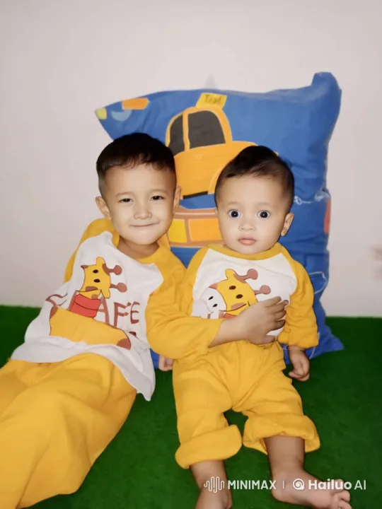 Children Perform Playful Kungfu in Yellow Pajamas – AI Generated Video | Hailuo AI