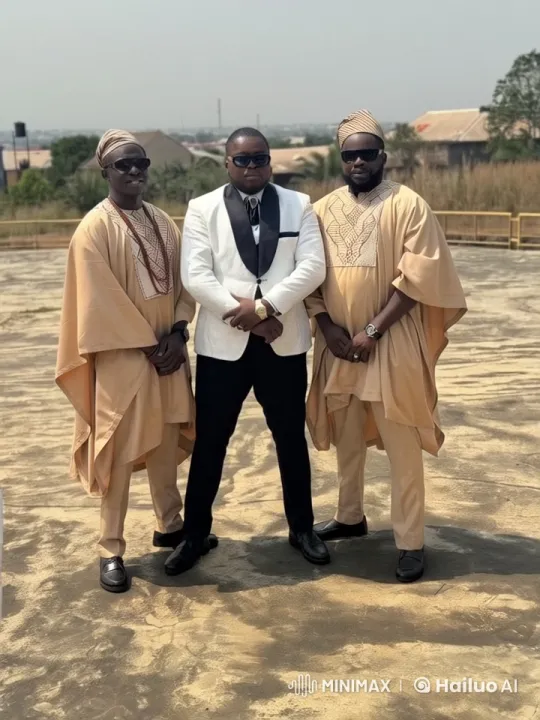 Traditional Attire and Proud Stance of Kunfuu Brothers – AI Generated Video | Hailuo AI