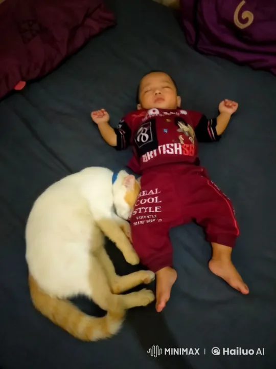 Child's Vivid Kungfu Dream with Cat Companion – AI Generated Video | Hailuo AI