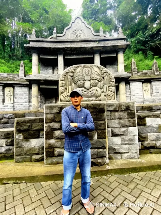 Kung Fu Practitioner Showcases Skills in Forest Temple Setting – AI Generated Video | Hailuo AI