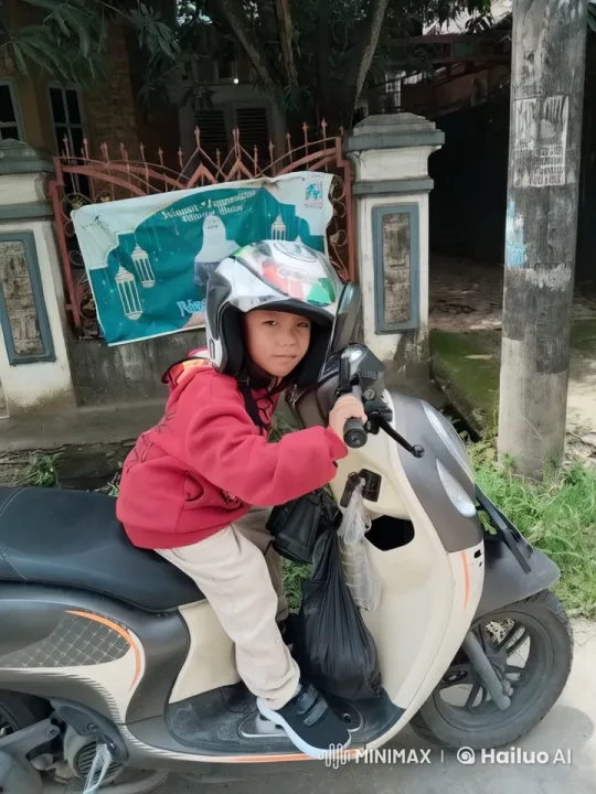 Child Practicing Kung Fu on Scooter – AI Generated Video | Hailuo AI