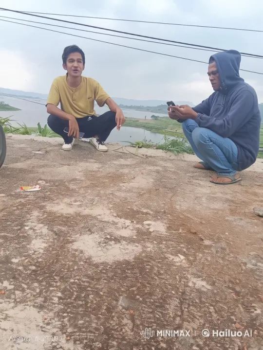 Dynamic Live2D Fight Scene in Rural Setting – AI Generated Video | Hailuo AI