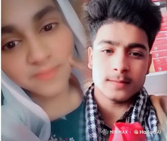 Young Couple in Cozy Indoor Setting with Dynamic Clothing Motions – AI Generated Video | Hailuo AI